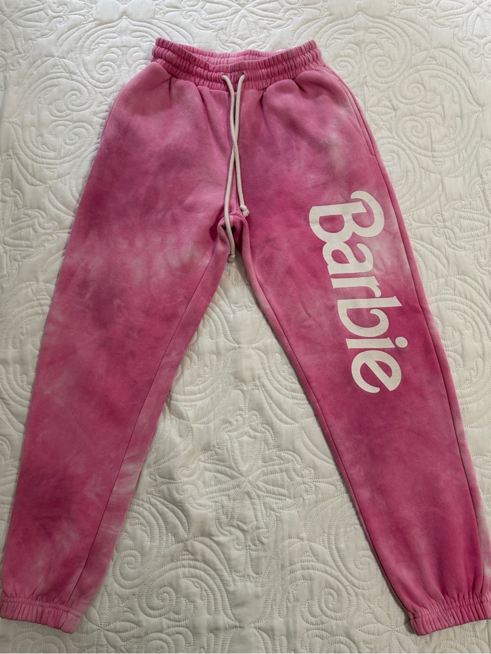 Barbie Pink Tie-Dye Joggers